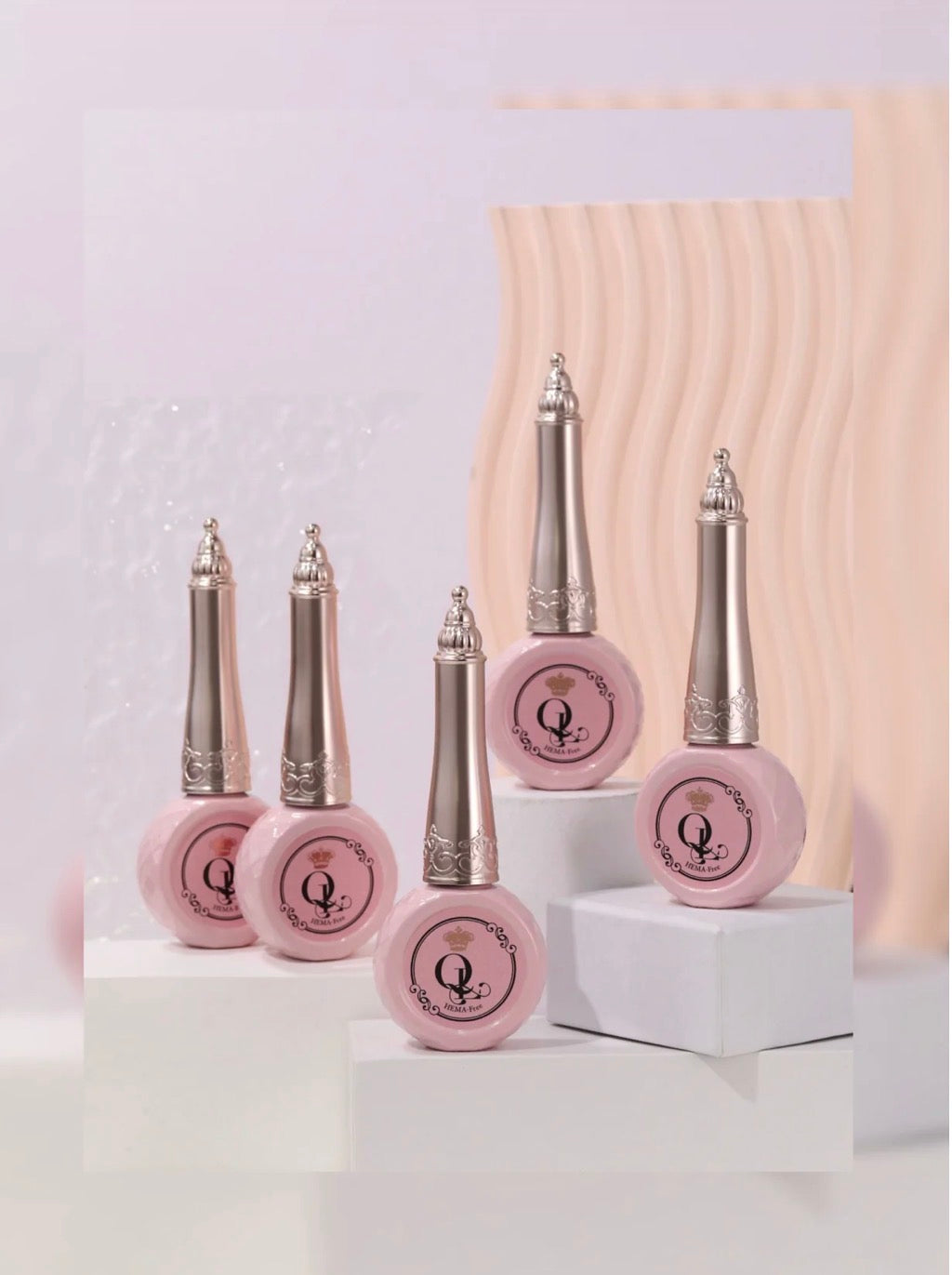 "French Mani Peach" - HEMA-Free Colored
Rubber Base