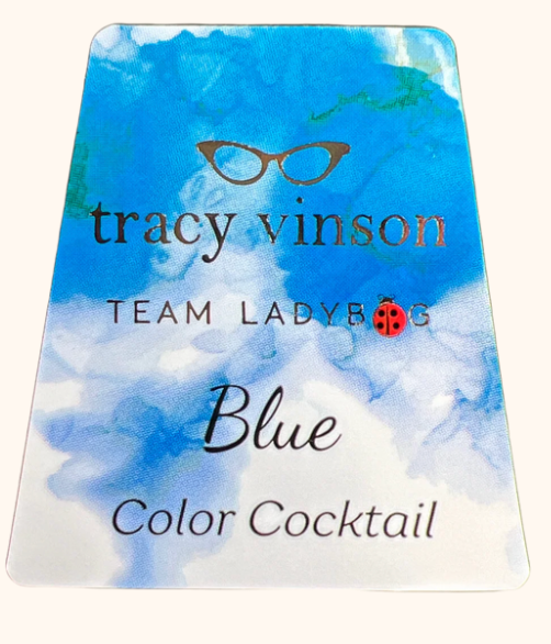 BLUE - SOLID COLOR COCKTAIL ALCOHOL INK