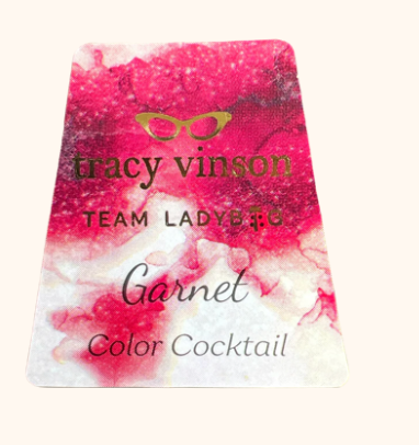 GARNET METALLIC -- COLOR COCKTAIL ALCOHOL INK