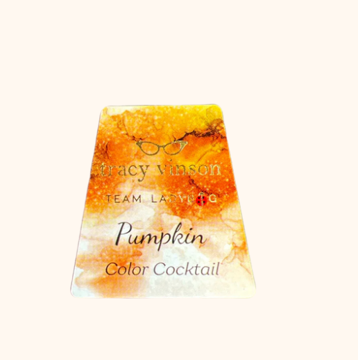 PUMPKIN METALLIC -- COLOR COCKTAIL ALCOHOL INK