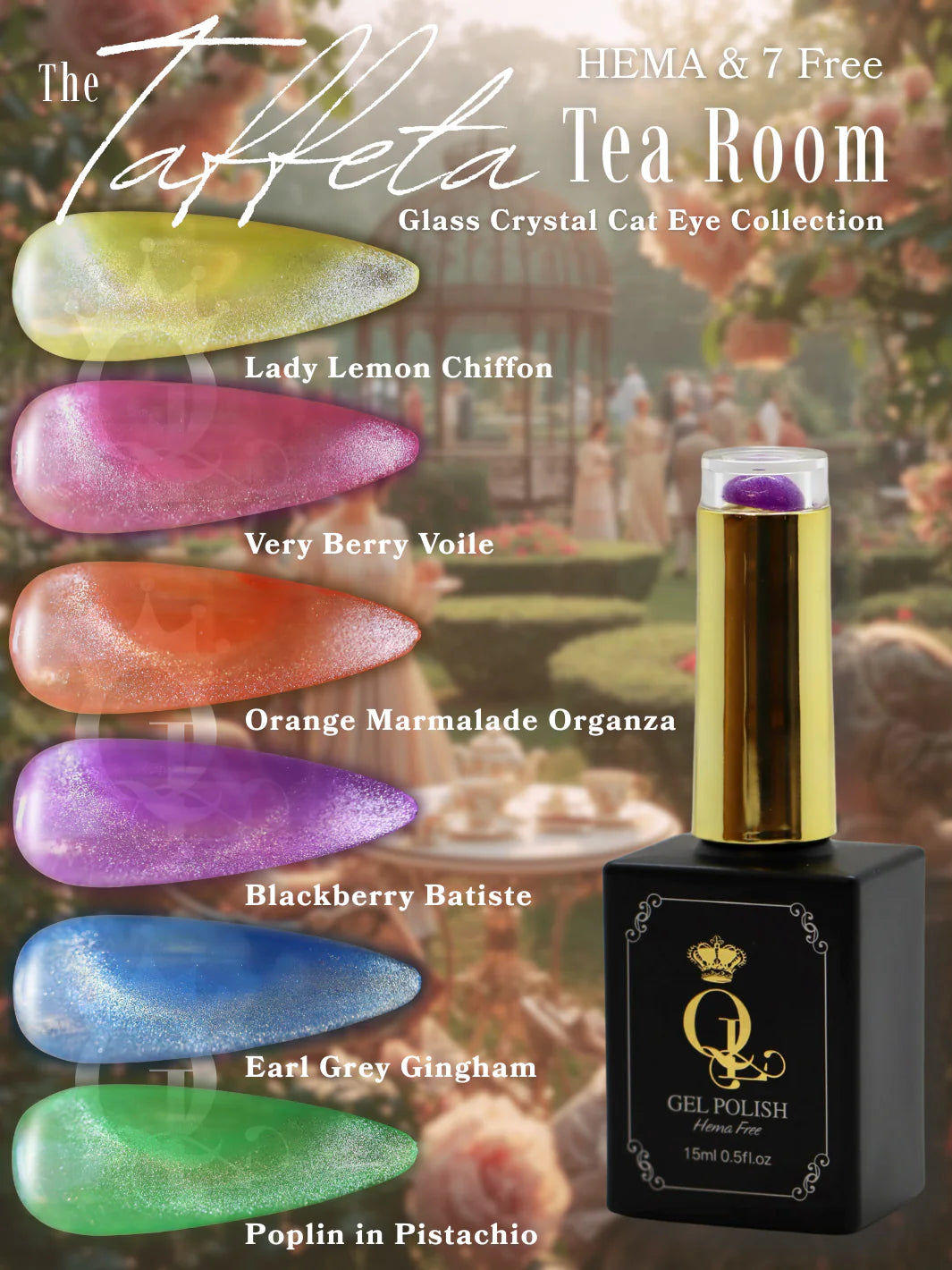 The Taffeta Tea Room -- Crystal Cat Eye