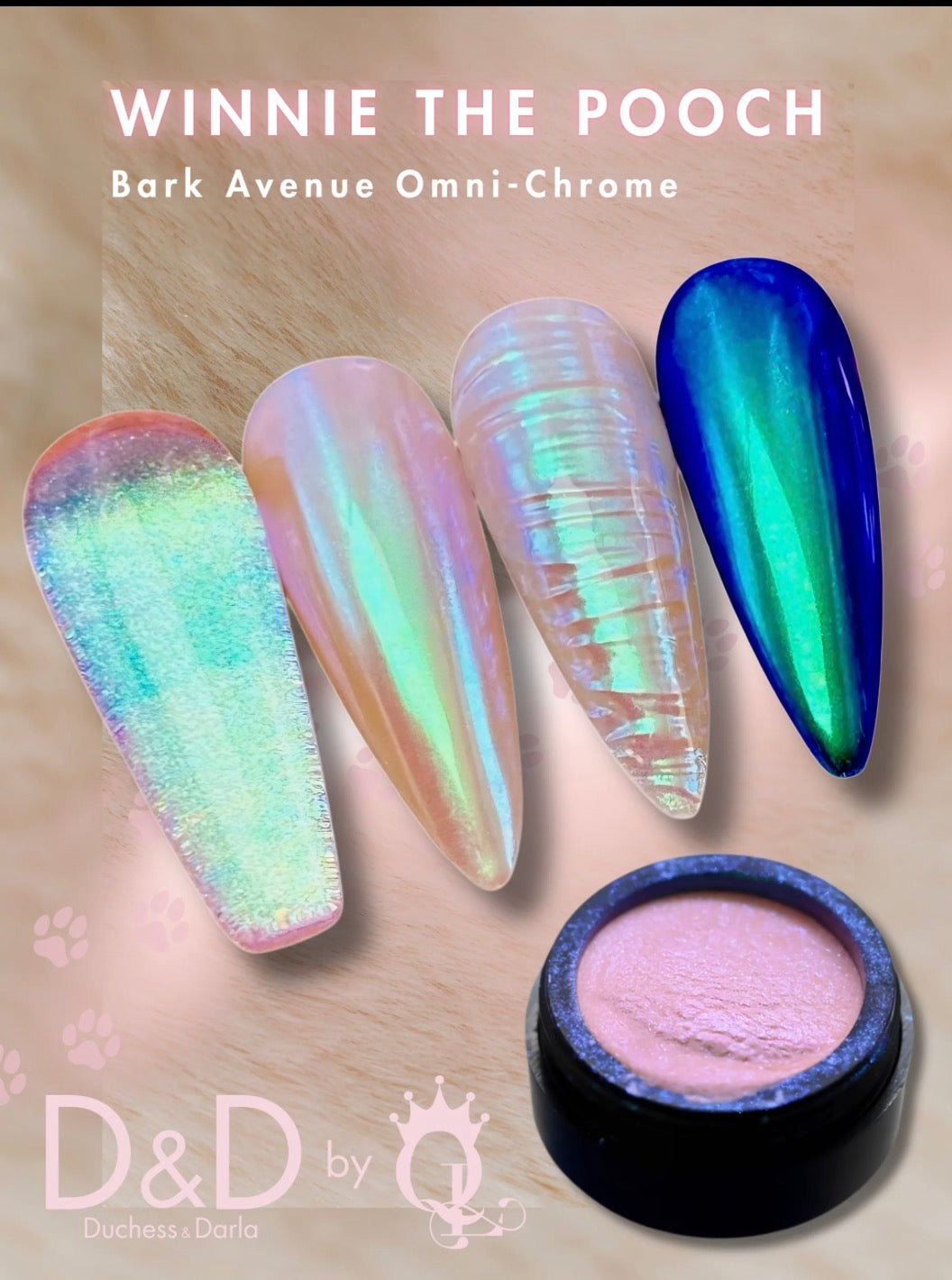 "Winnie the Pooch" --Bark Avenue Omni-
Chrome