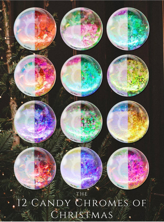 FULL SET - The 12
Candy Chromes of Christmas
