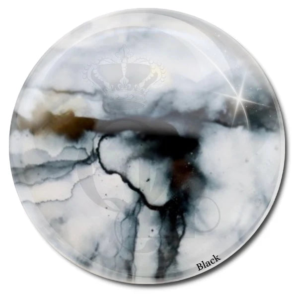 Black -- Solid Color Cocktail Alcohol Ink