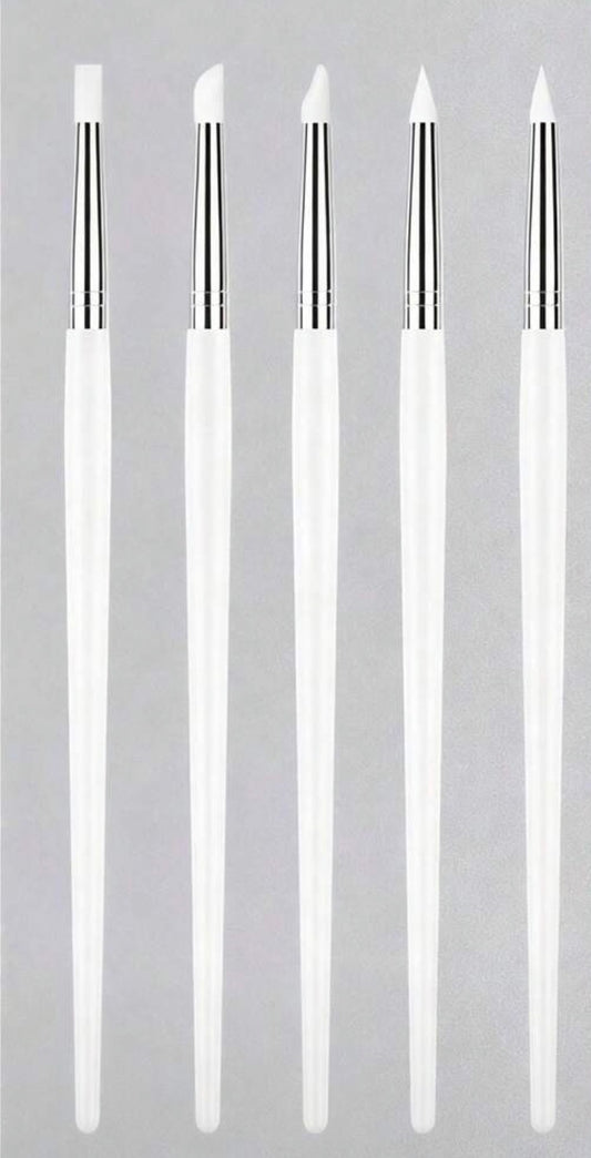 Silicone 5 piece tool set