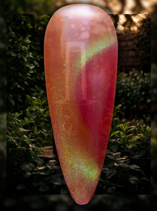 A SCANDALOUS SUNSET - Glass, Chameleon Cat Eye