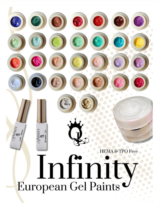 Infinity Gel Paints --
Full Set