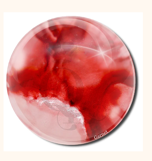 GARNET METALLIC -- COLOR COCKTAIL ALCOHOL INK