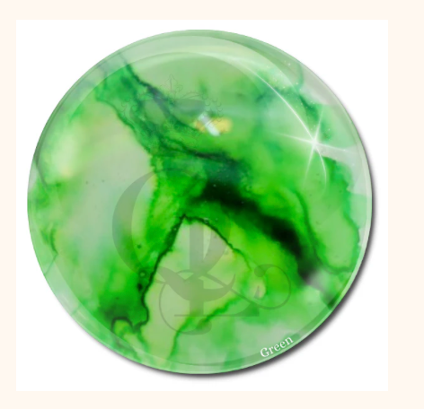GREEN -- SOLID COLOR COCKTAIL ALCOHOL INK