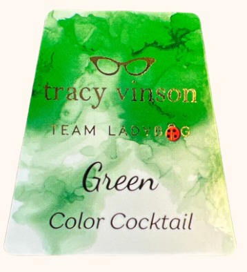 GREEN -- SOLID COLOR COCKTAIL ALCOHOL INK