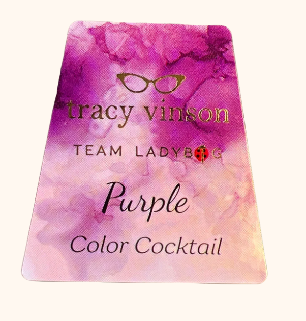 PURPLE - SOLID COLOR COCKTAIL ALCOHOL INK