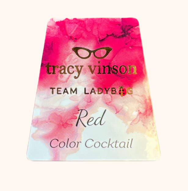 RED -- SOLID COLOR COCKTAIL ALCOHOL INK