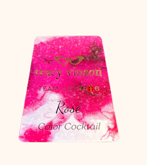 ROSE METALLIC --COLOR COCKTAIL ALCOHOL INK
