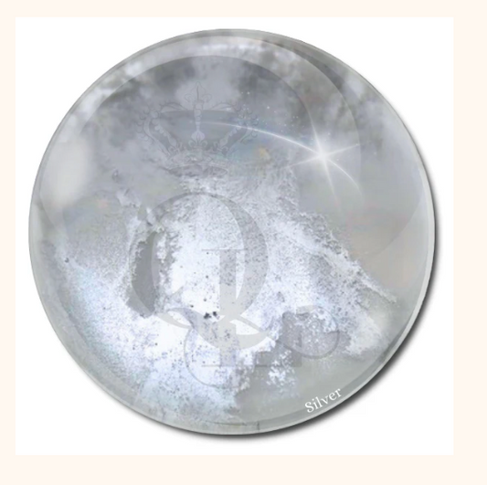SILVER METALLIC --COLOR COCKTAIL ALCOHOL INK